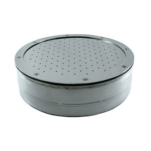 Air massage plate for liner pools d 480 mm AISI 316L