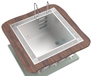 Rectangular owerflow nord pool