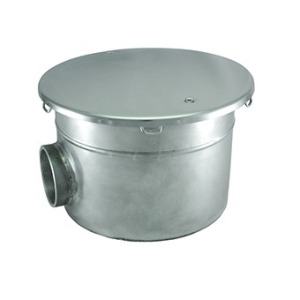 Донный слив 2,5" D 240 антивихревой (AISI 316L)