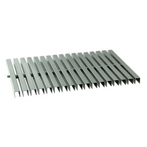 Flexible overflow grate 195 mm AISI 316L 