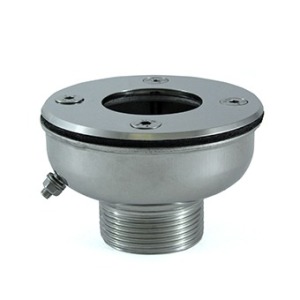 Vacuum cleaner adapter for liner pools AISI 304