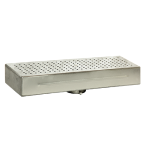 Air massage plate for tiled pools 140 x 600 mm AISI 304
