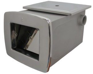 Skimmer  for composite pools  (AISI 316)
