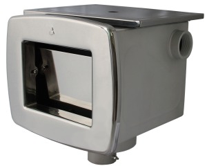 Skimmer for liner pools AISI-316L