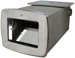 Skimmer long  for composite pools AISI-304