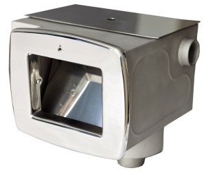 Скиммер с камерой автодолива с механическим клапаном