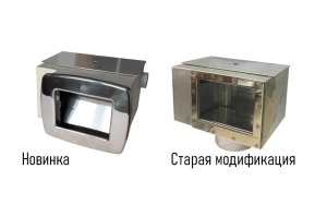 Skimmer with auto-refill compartment, for liner pools AISI-316L