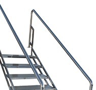 Ladder accessories and handrails