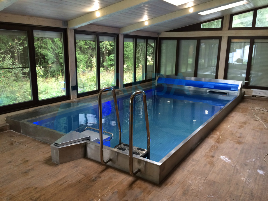 Indoor skimmer pool  6х3 