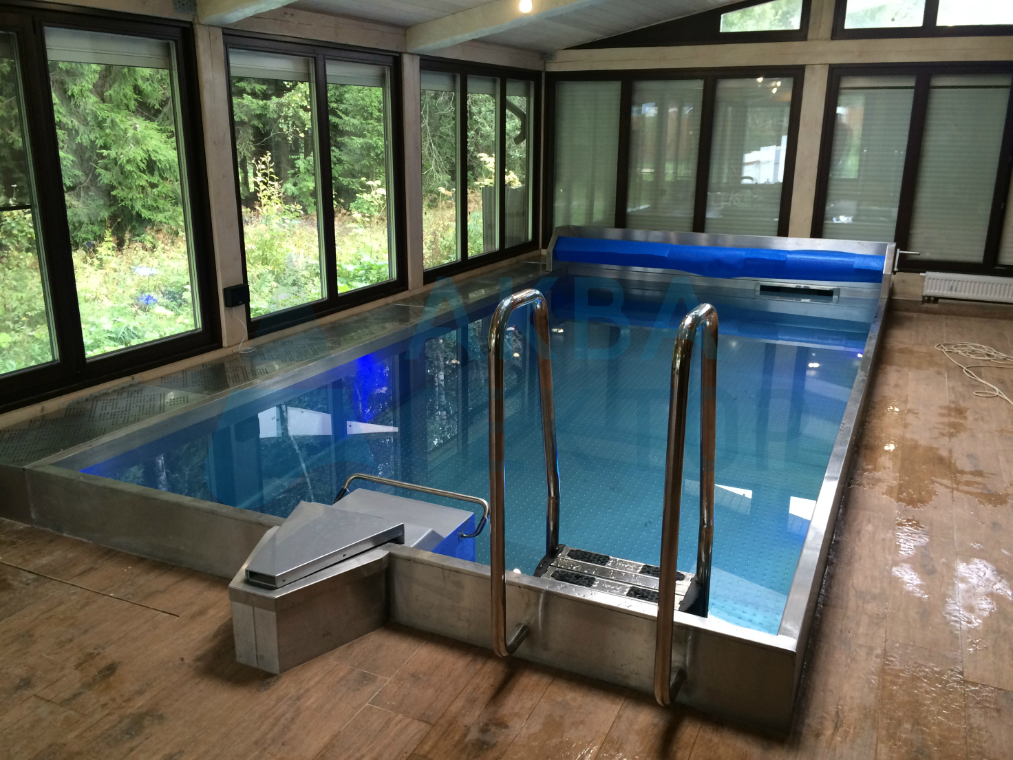 Indoor skimmer pool  6х3 