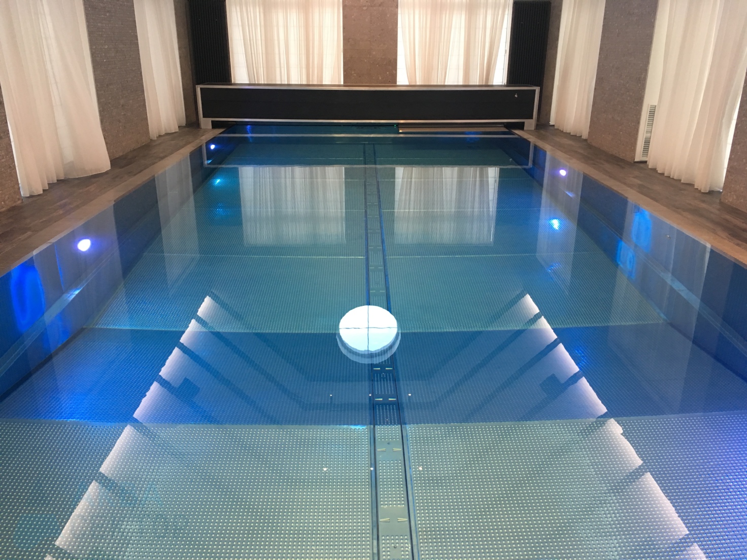 Indoor overflow swimming pool 12х5