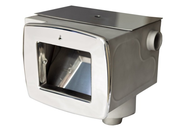 Новая декоративная рамка для скиммера с камерой автодолива и механическим клапаном